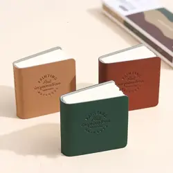 Mini zápisník 5*5cm red